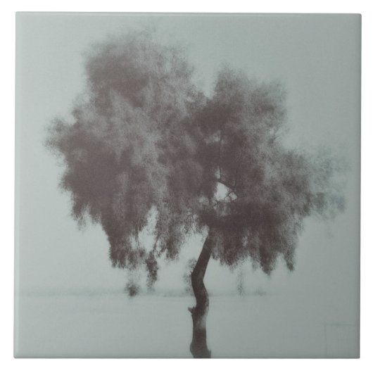 Carreau Croquis de l'arbre gris (Devant)