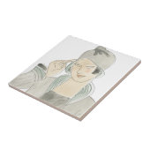 Carreau Croquis de mode Flapper (Côté)