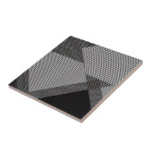 Carreau Crosshatch Op Art (Côté)