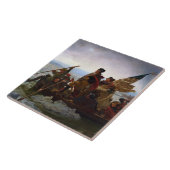 Carreau Crossing Delaware 1776 : Général George Washington (Côté)