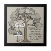 CARREAU CROYEZ VIVRE (Devant)