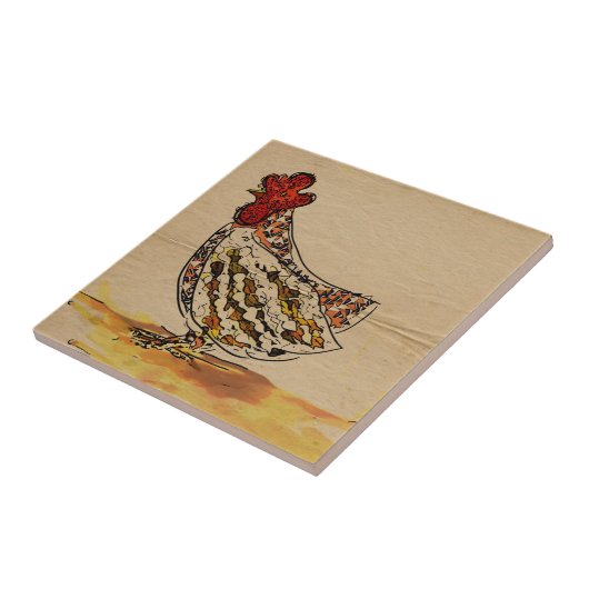 Carreau Cru de poulet (Côté)