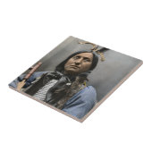 Carreau Cru en chef d'Ogala Sioux d'ours de main gauche (Côté)