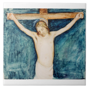Carreau Crucifixion du Retable de l'église