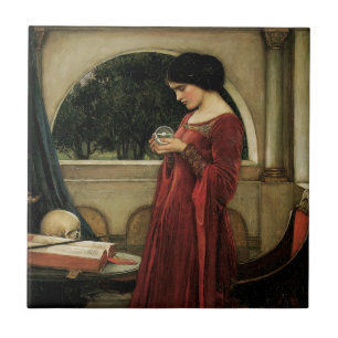 Carreau Crystal Ball par John William Waterhouse