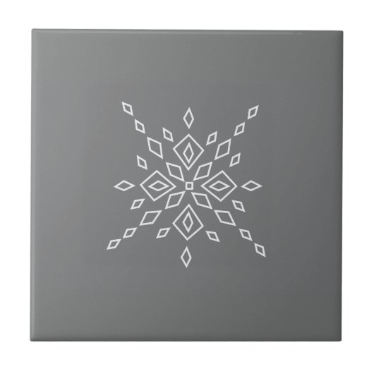 Carreau Crystalized Snowflake (Devant)