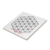 Carreau Cube 3D géométrique Thunder_Cove (Côté)