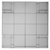 Carreau Cubes Abstraits (Devant)