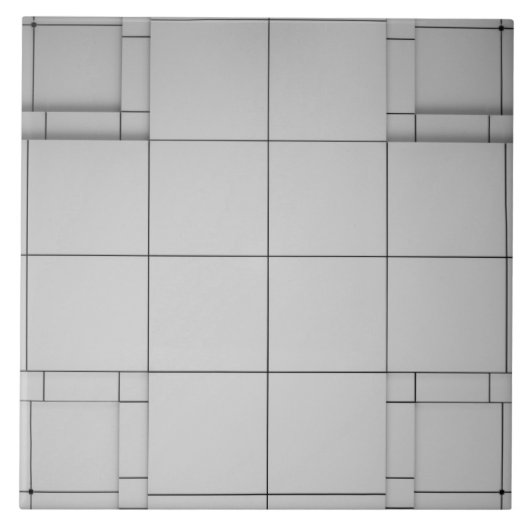 Carreau Cubes Abstraits (Devant)