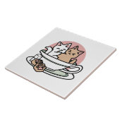 Carreau Cuddin en coupe - Tea Time adorable (Côté)