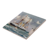 Carreau Cuirassé HMS Inflexible 1876 (Côté)