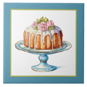 Carreau Cuisine de gâteau mignonne artisanat maison d'affa