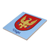 Carreau Cuisine décorative Vega Family Shield (Côté)