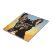 Carreau Cuisine en céramique pour chien (Côté)