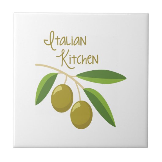 Carreau Cuisine italienne (Devant)