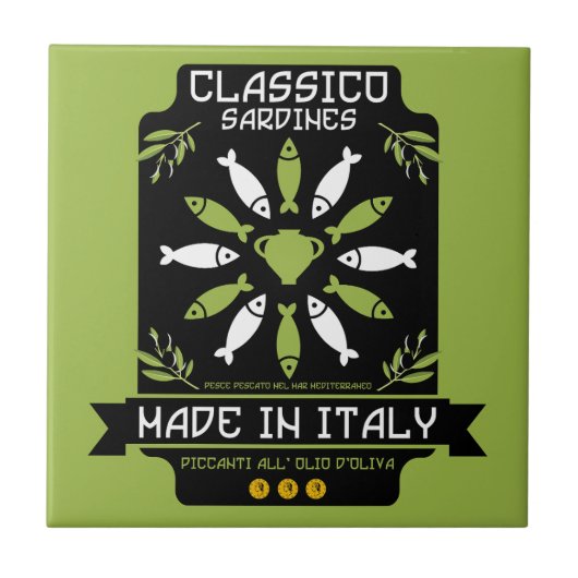 Carreau Cuisine italienne (Devant)