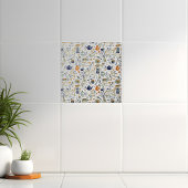 Carreau Cuisine rustique Peinte à la main