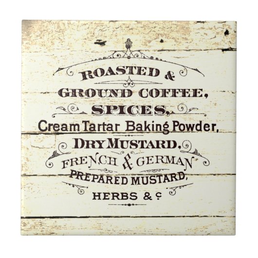 Carreau Cuisine vintage (Devant)