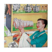 Carreau cuisine vintage rétro (Devant)