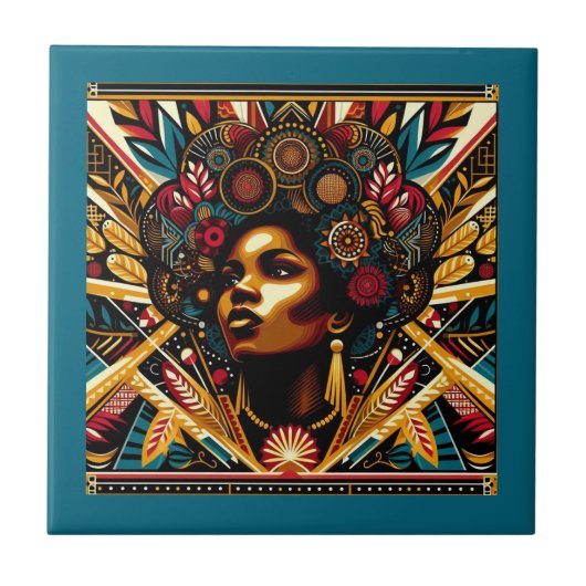 Carreau Culture afro-américaine vivante (Devant)