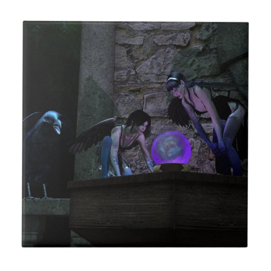 Carreau Curieux Crow Féeries (Devant)