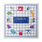 Carreau Customiser le temps de surface composée Étiquette (Devant)