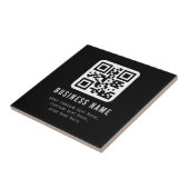 Carreau Customizable QR Code & Editable Text Design (Côté)