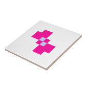 Carreau Cute 8 bits Pixel Bow (Côté)