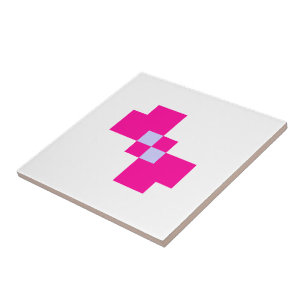 Carreau Cute 8 bits Pixel Bow