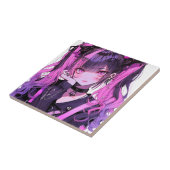 Carreau Cute Anime Goth Girl (Côté)