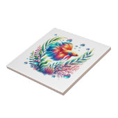 Carreau Cute beach ocean fish  (Côté)