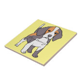 Carreau Cute Beagle race de chien Thunder_Cove (Côté)