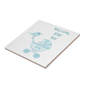 Carreau Cute Blue Baby boy (Côté)