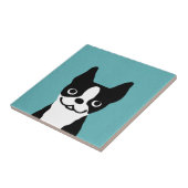 Carreau Cute Boston Terrier (Côté)