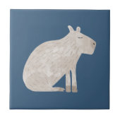 Carreau Cute Capybara (Devant)