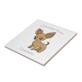Carreau Cute Chihuahua Mama Art Thunder_Cove (Côté)