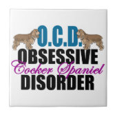 Carreau Cute Cocker Spaniel (Devant)