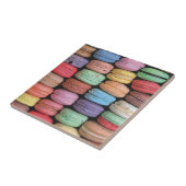 Carreau Cute Cookie Coloré Français Macaron (Côté)