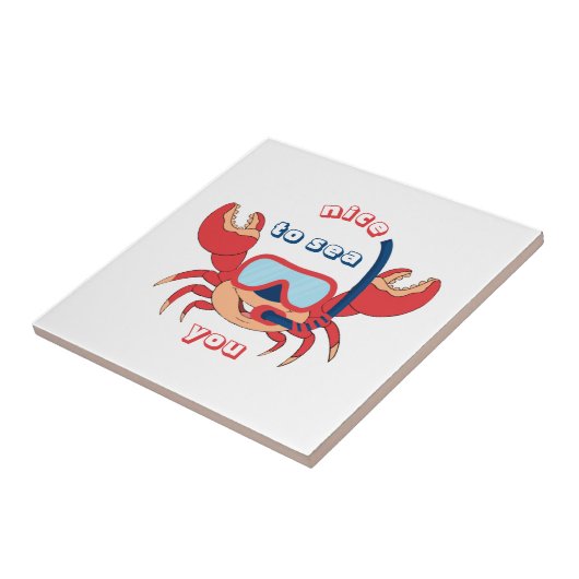 Carreau Cute Crab (Côté)
