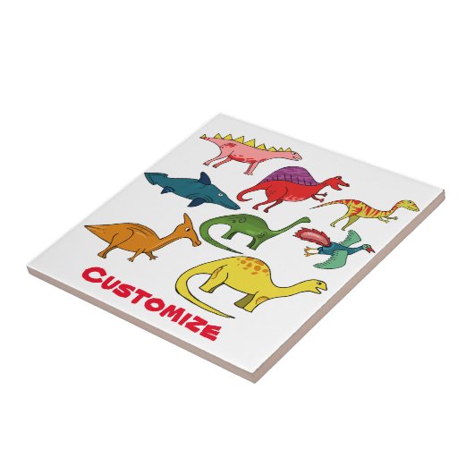 Carreau Cute Dinosaur Collection Thunder_Cove (Côté)