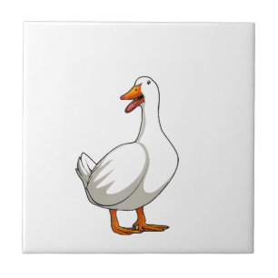 Carreau Cute Duck Design Hommes sauvagine Oiseau Animaux A