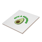 Carreau Cute Et Délicieux Avocado (Côté)