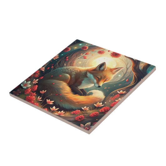 Carreau Cute Fox (Côté)