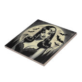 Carreau Cute Goth Girl (Côté)