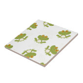 Carreau Cute Green Frog (Côté)