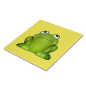 Carreau Cute grenouille souriante (Côté)