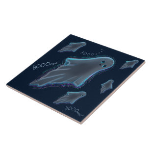 Carreau Cute KiniArt Ghost