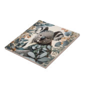 Carreau Cute Koala Eucalyptus Feuilles (Côté)