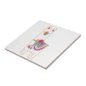 Carreau Cute llama (Côté)