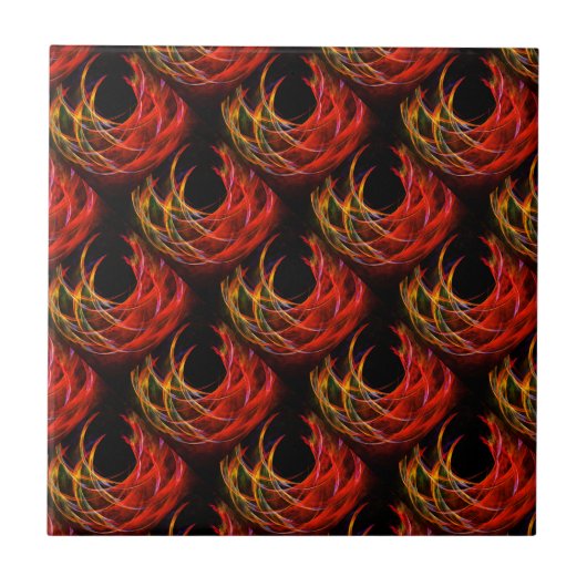 Carreau Cute Modern Boho Elegant Abstract Art Pattern #503 (Devant)